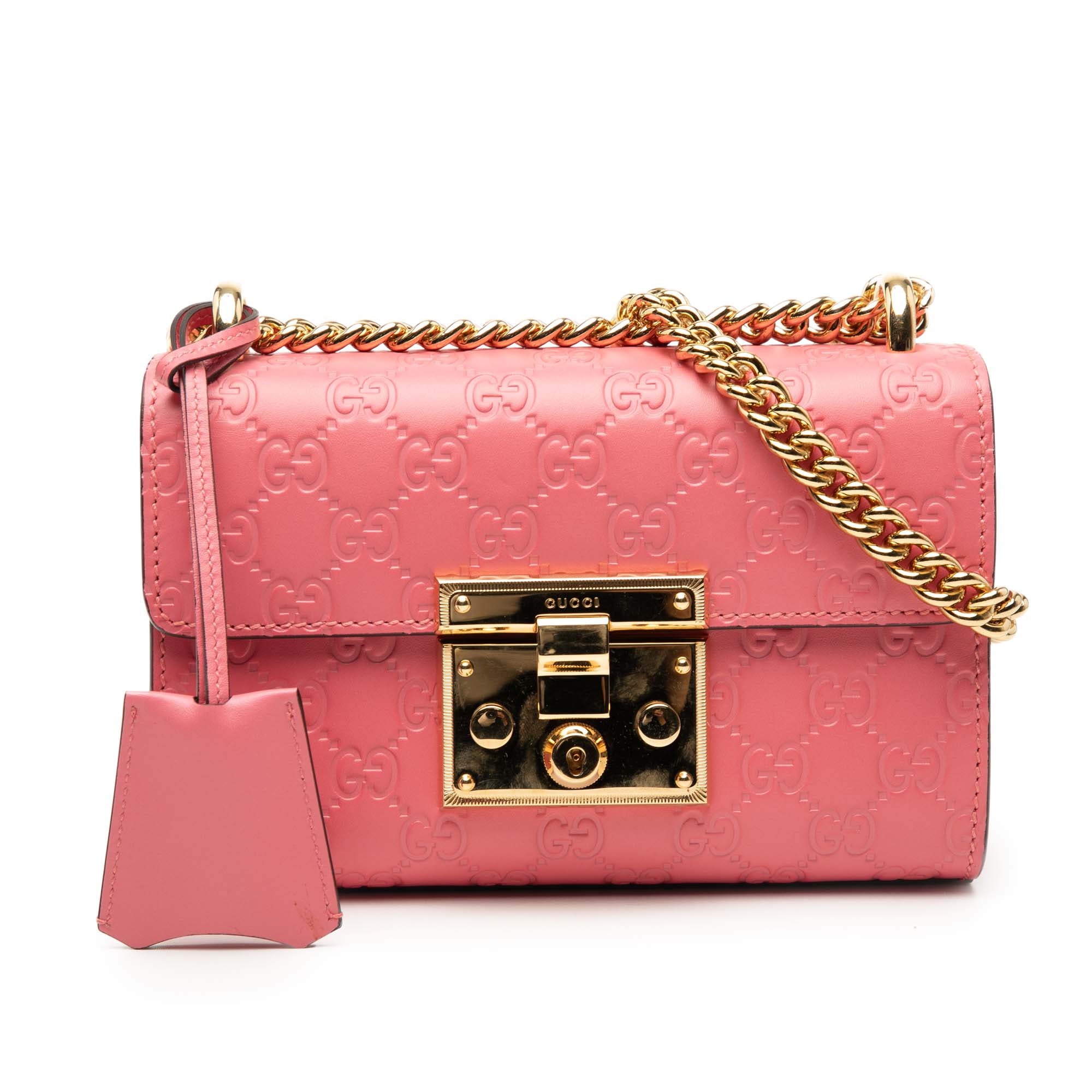 Small Guccissima Padlock Crossbody - Image 1