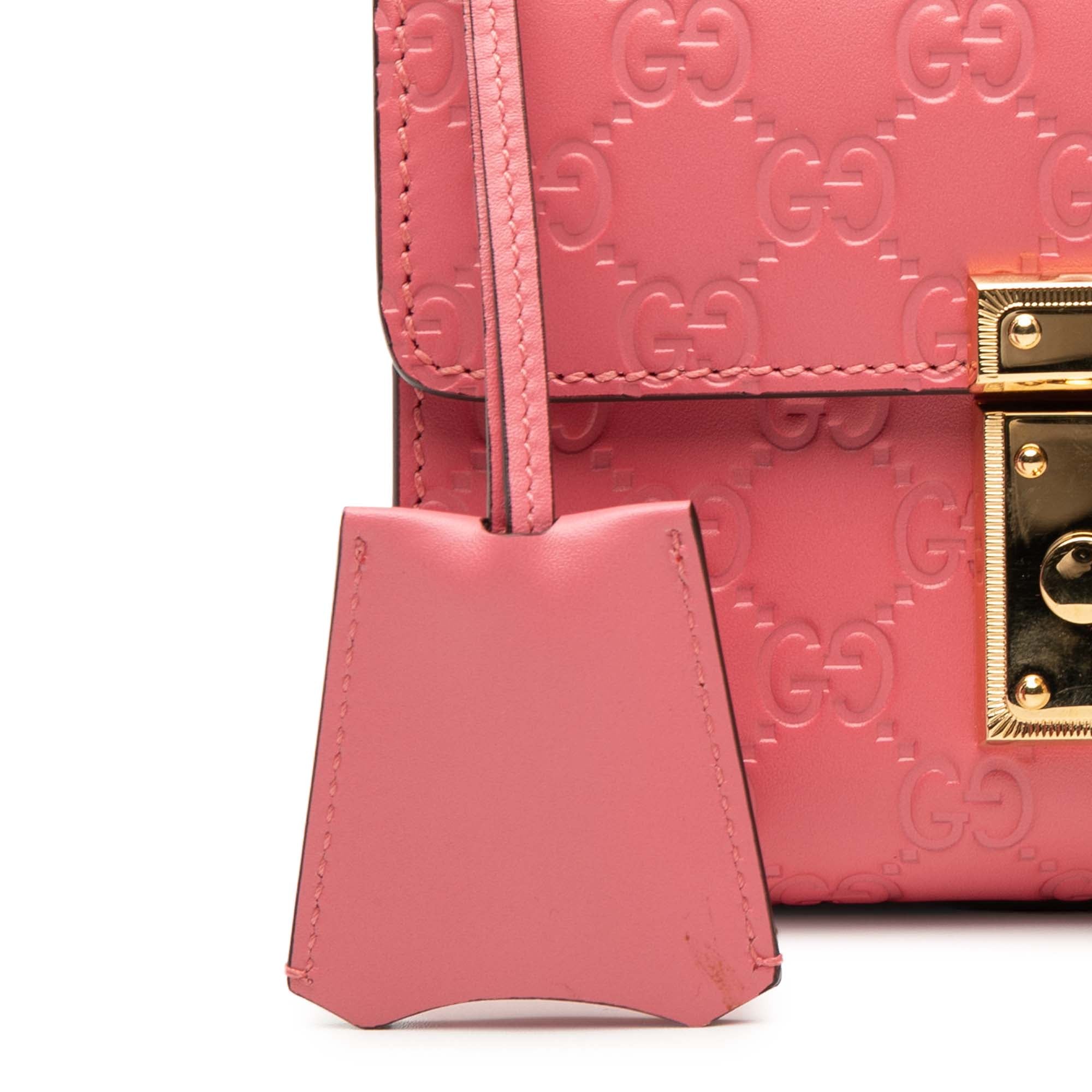 Small Guccissima Padlock Crossbody - Image 8