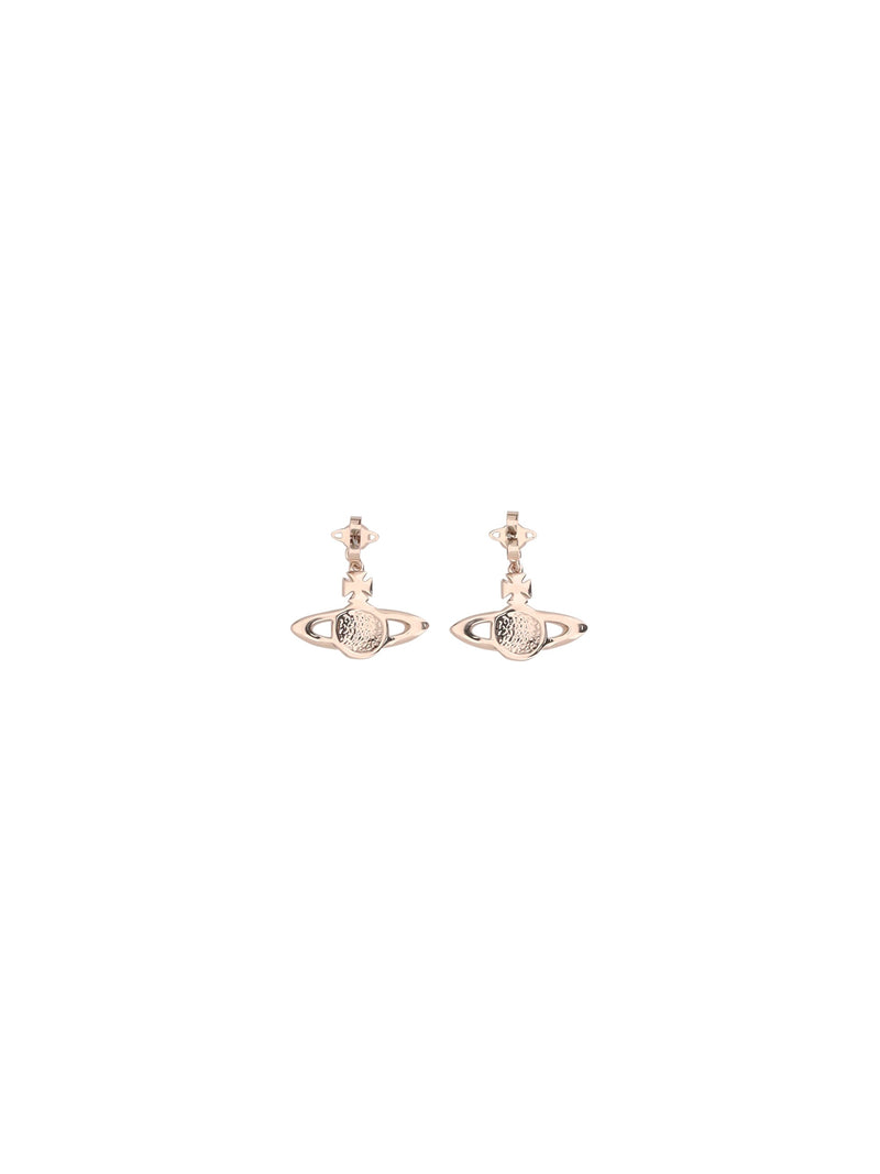 Vivienne Westwood Balbina Earrings — Rose Gold Brass