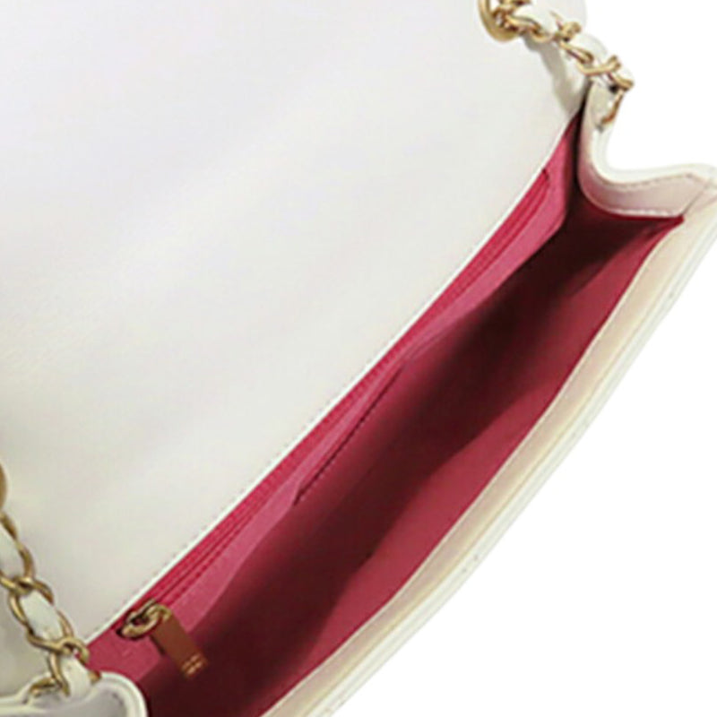 Medium Lambskin In The Loop Flap - Image 4