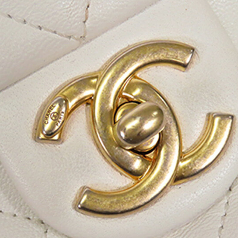 Medium Lambskin In The Loop Flap - Image 7