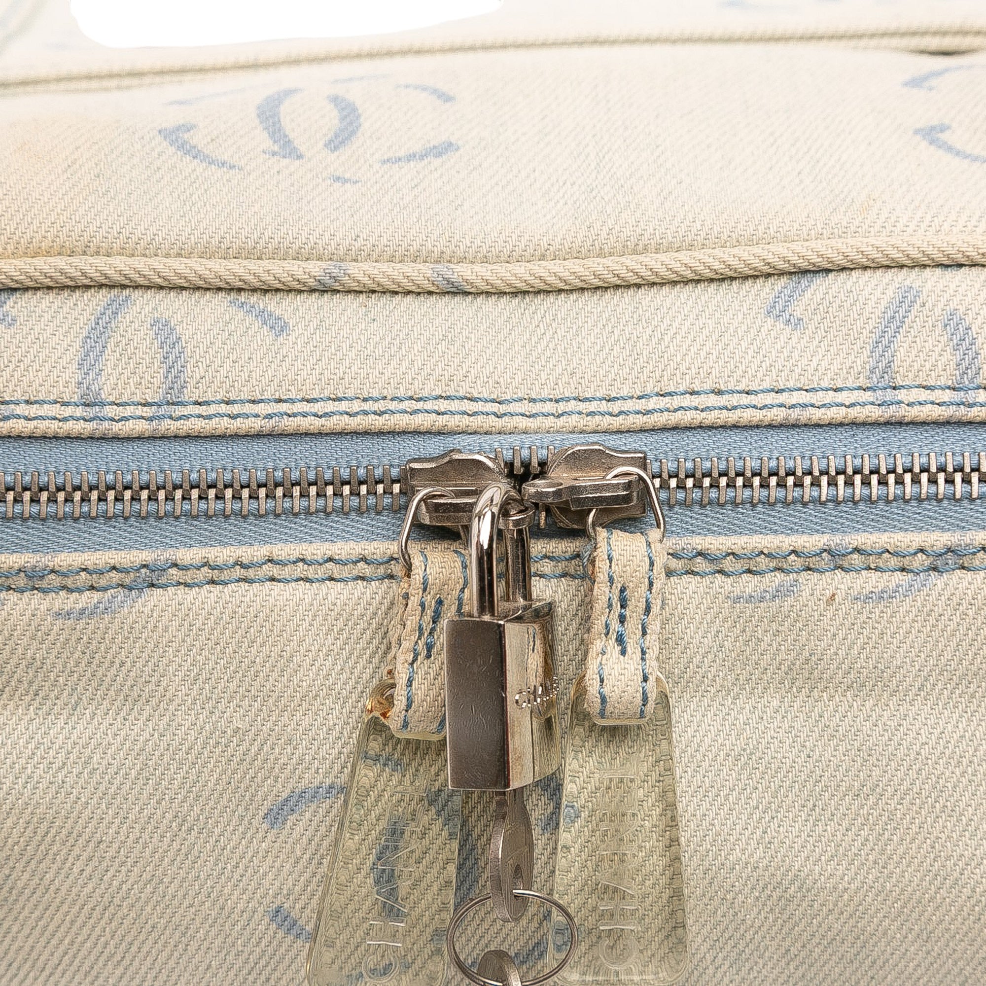 CC Denim Travel Bag - Image 12