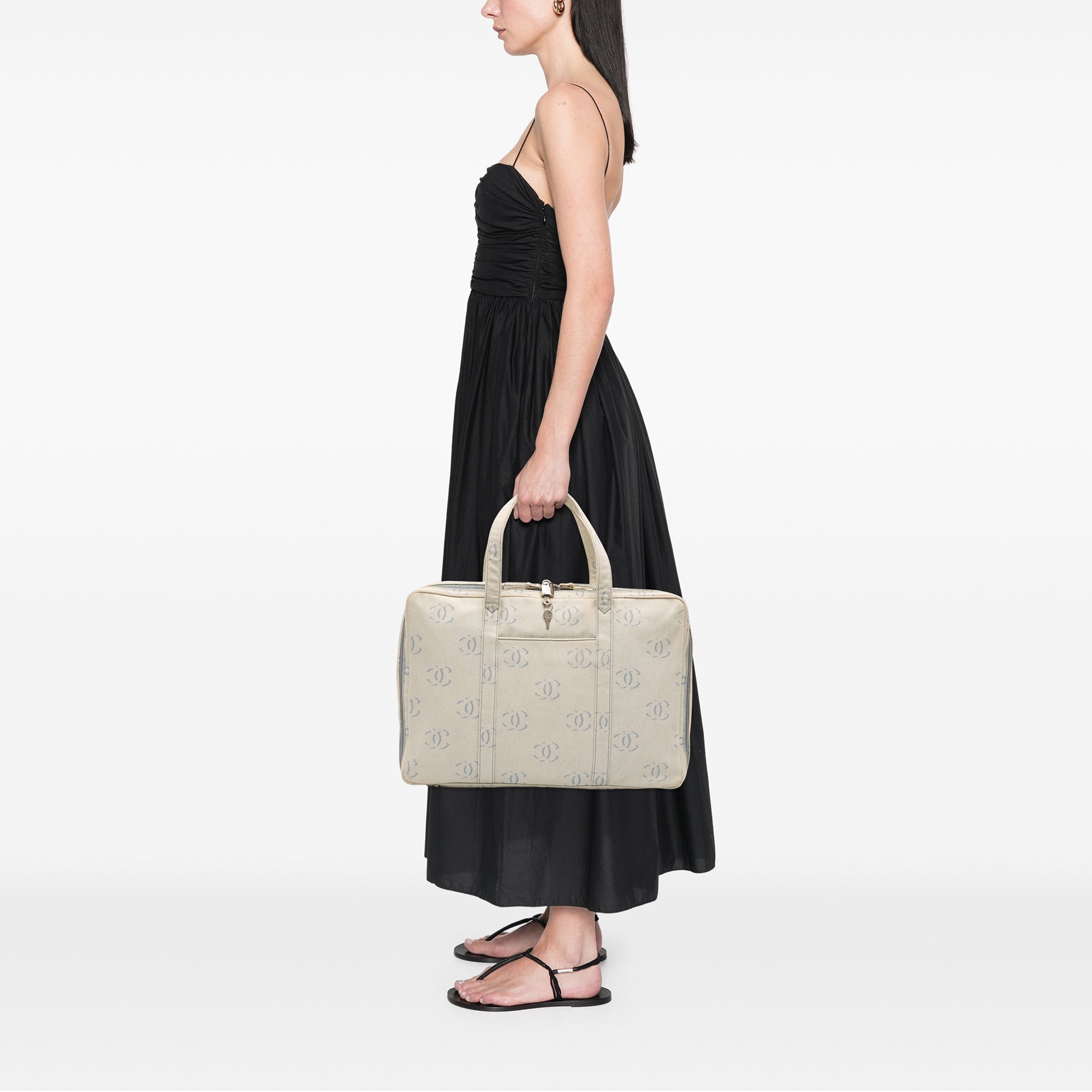 CC Denim Travel Bag - Image 13