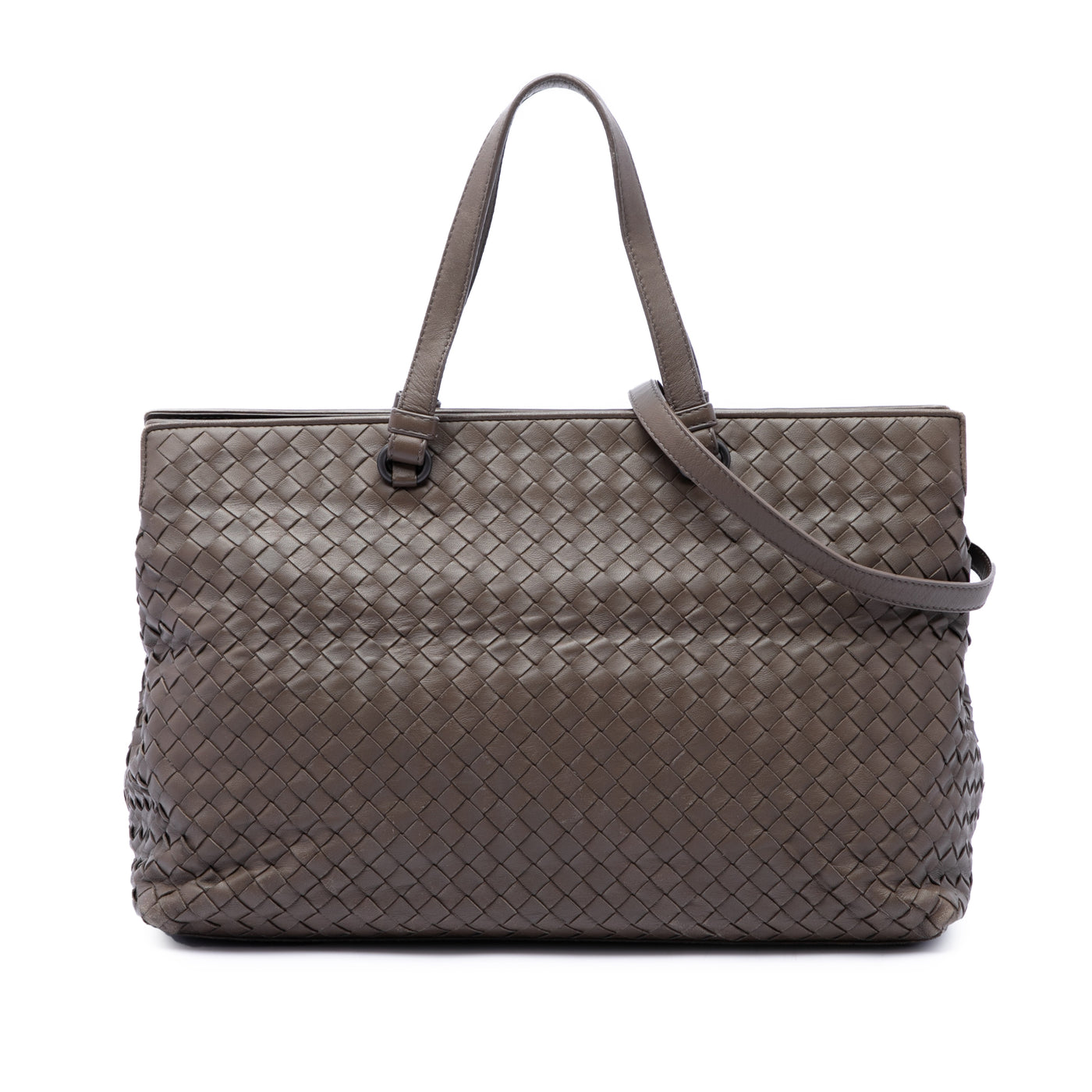 Nappa Intrecciato Satchel - Image 1