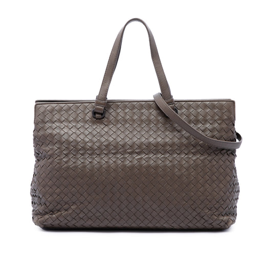 Nappa Intrecciato Satchel - Image 1