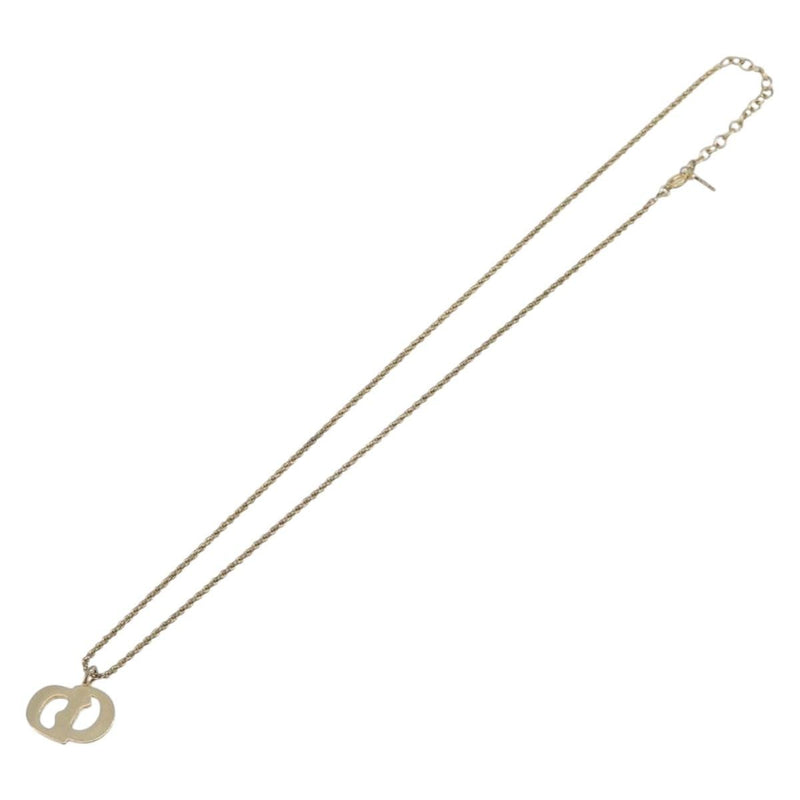 Christian Dior Cd Pendant Metal Gold Bijoux