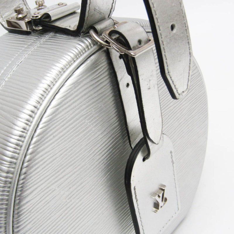 Louis Vuitton Petite Boite Chapeau Epi Leather Silver Bag