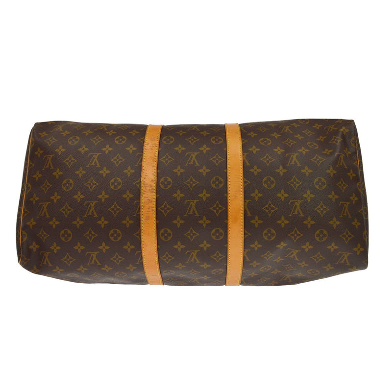 Louis Vuitton Keepall Monogram Canvas Brown Bag