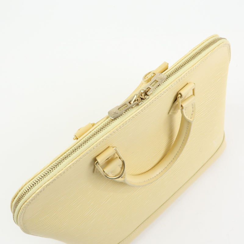 Louis Vuitton Alma Epi Leather Beige Bag