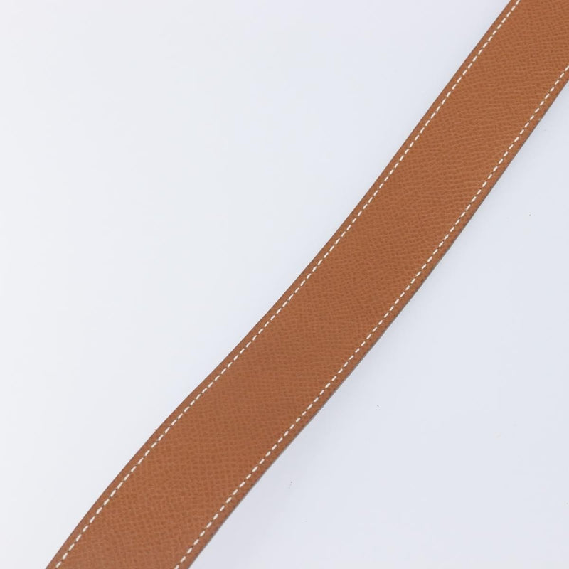 Hermes Constance Reversible Belt Leather Blue