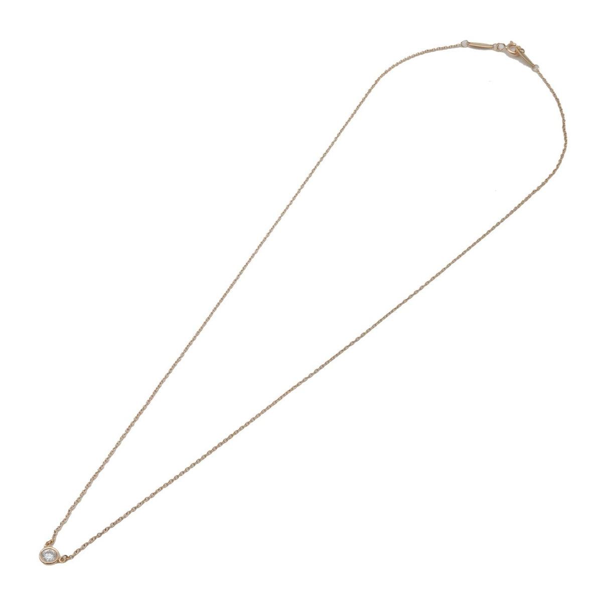 Tiffany & Co. Elsa Peretti Diamonds By The Yard Pendant 18k Yellow Gold With Diamond Yellow_gold Bijoux