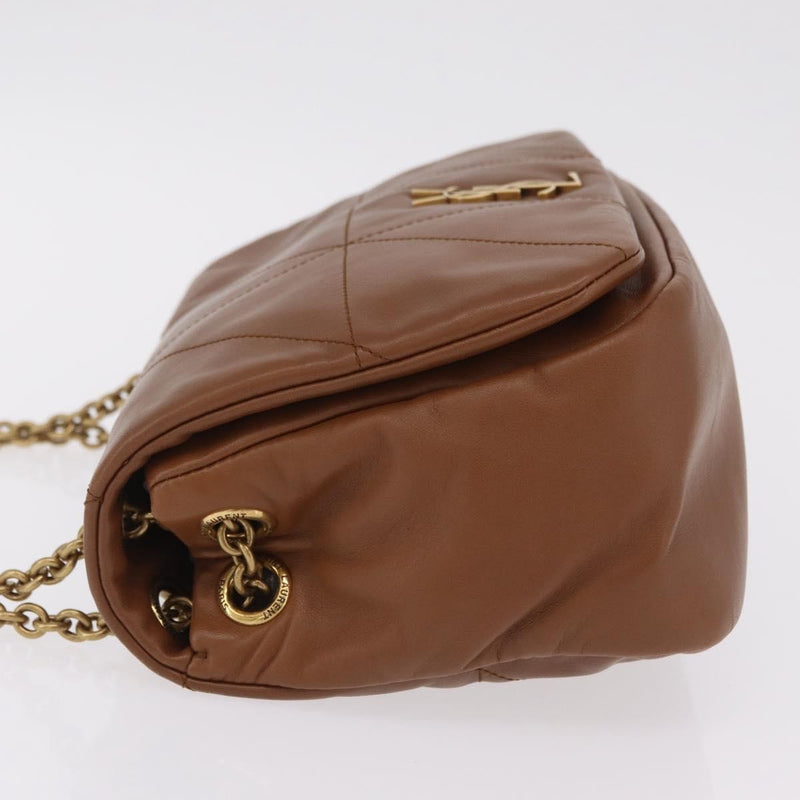 Saint Laurent Jamie 4.3 Quilted Leather Brown Bag