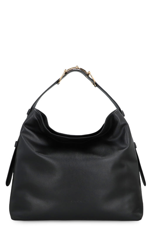 Gucci Beatrix Tote Bag — Black Leather