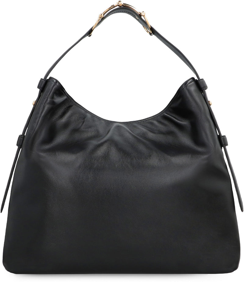Gucci Beatrix Tote Bag — Black Leather