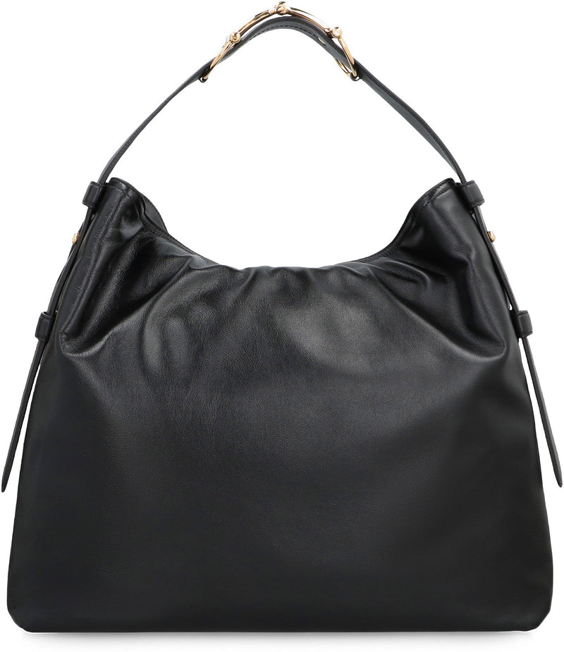 Gucci Beatrix Tote Bag — Black Leather
