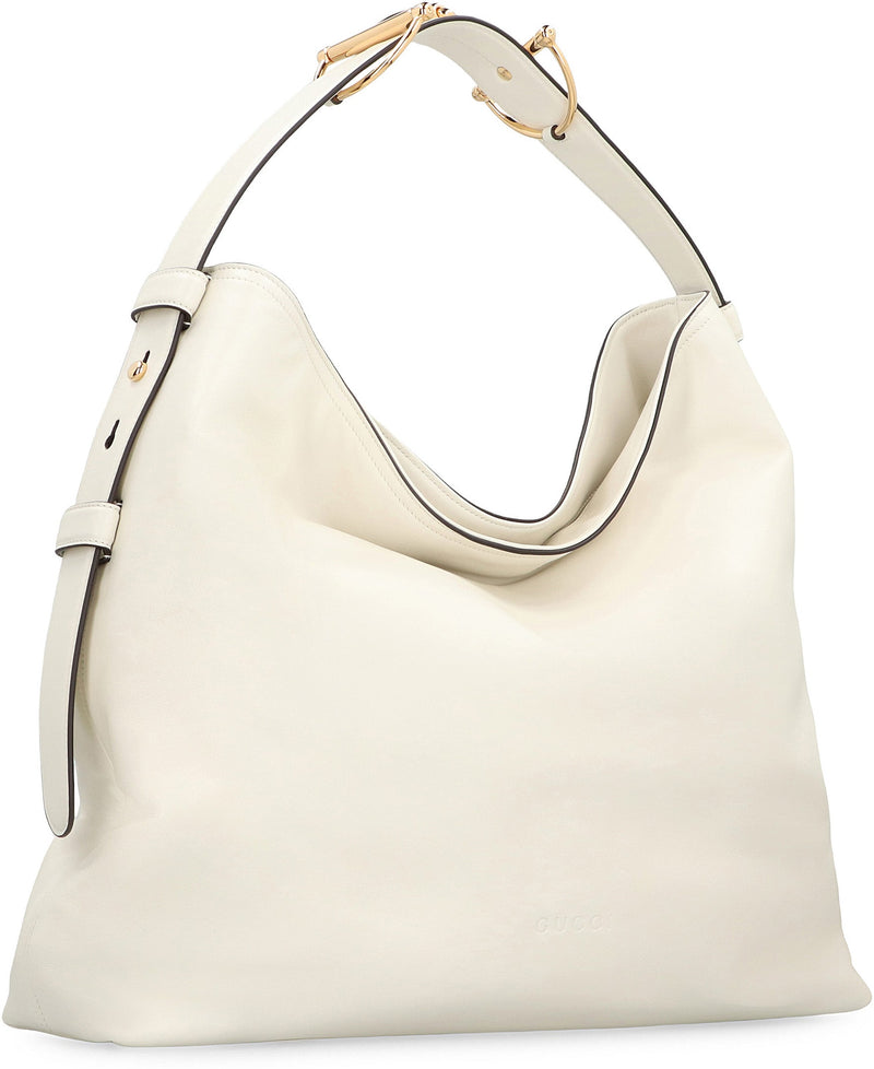 Gucci Beatrix Tote Bag — White Leather
