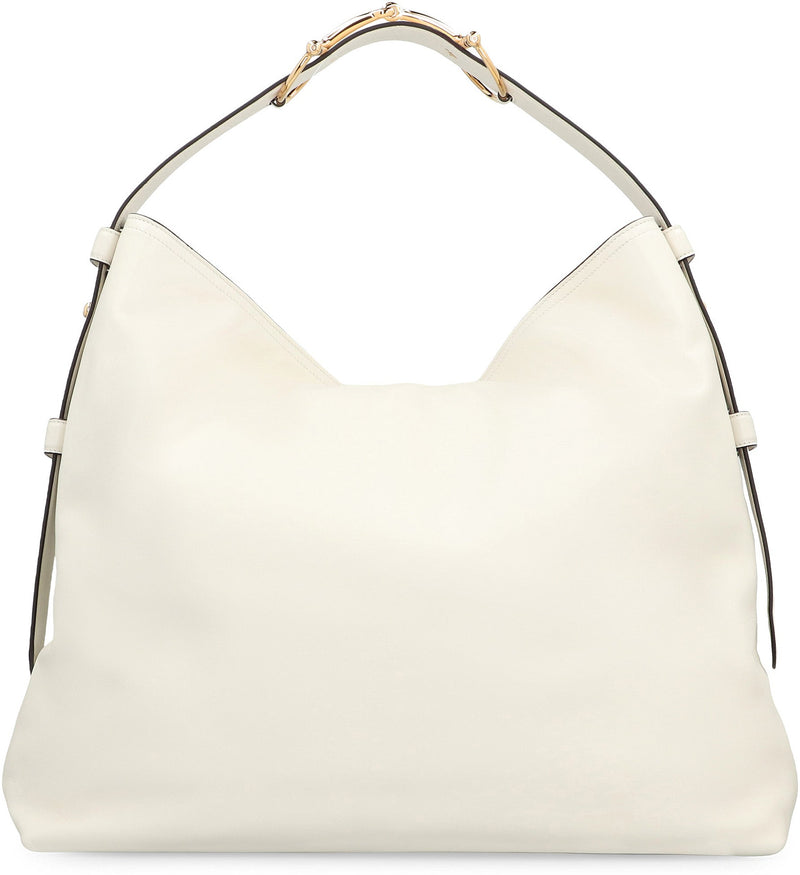 Gucci Beatrix Tote Bag — White Leather