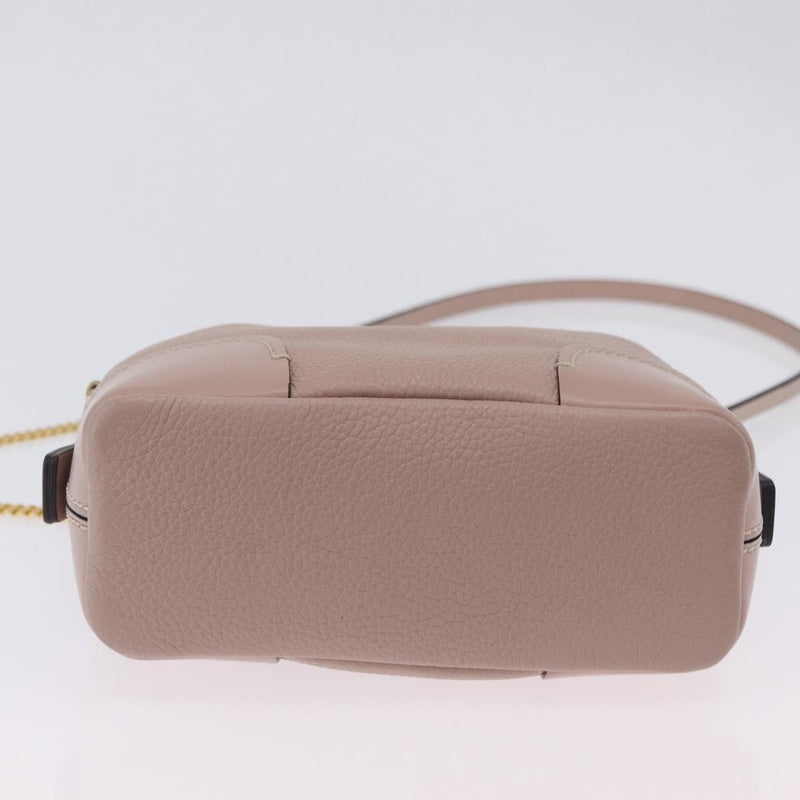 Chloe Daria Chain Leather Pink Bag