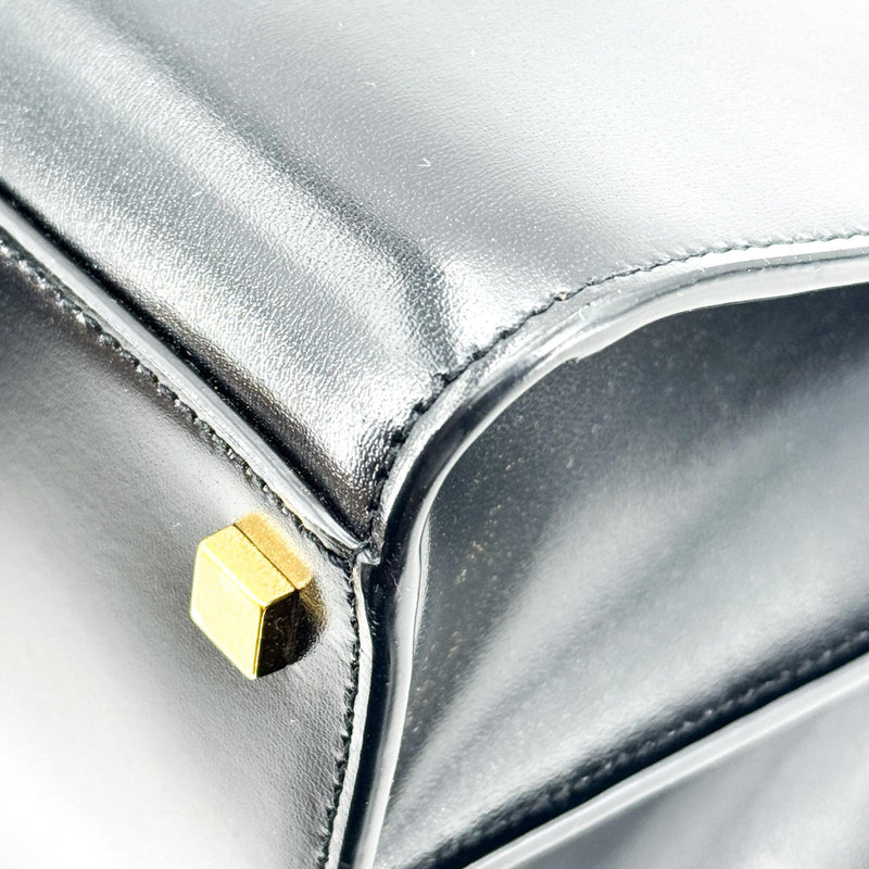 Saint Laurent Uptown Leather Black Bag