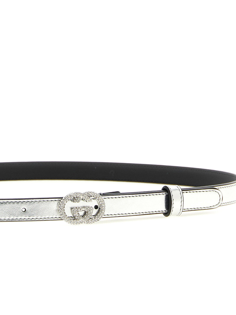 Gucci Belt — Silver