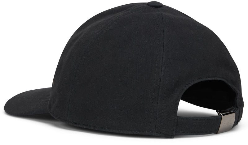 Gucci 854115 Cotton Baseball Cap — Black Caps