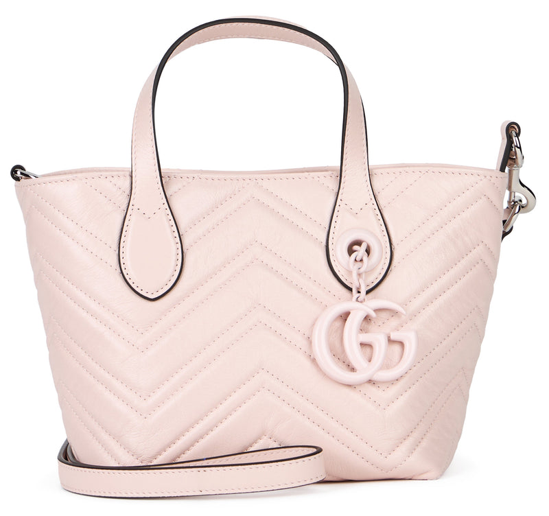 Gucci Shoulder Bag — Pink Calf Skin