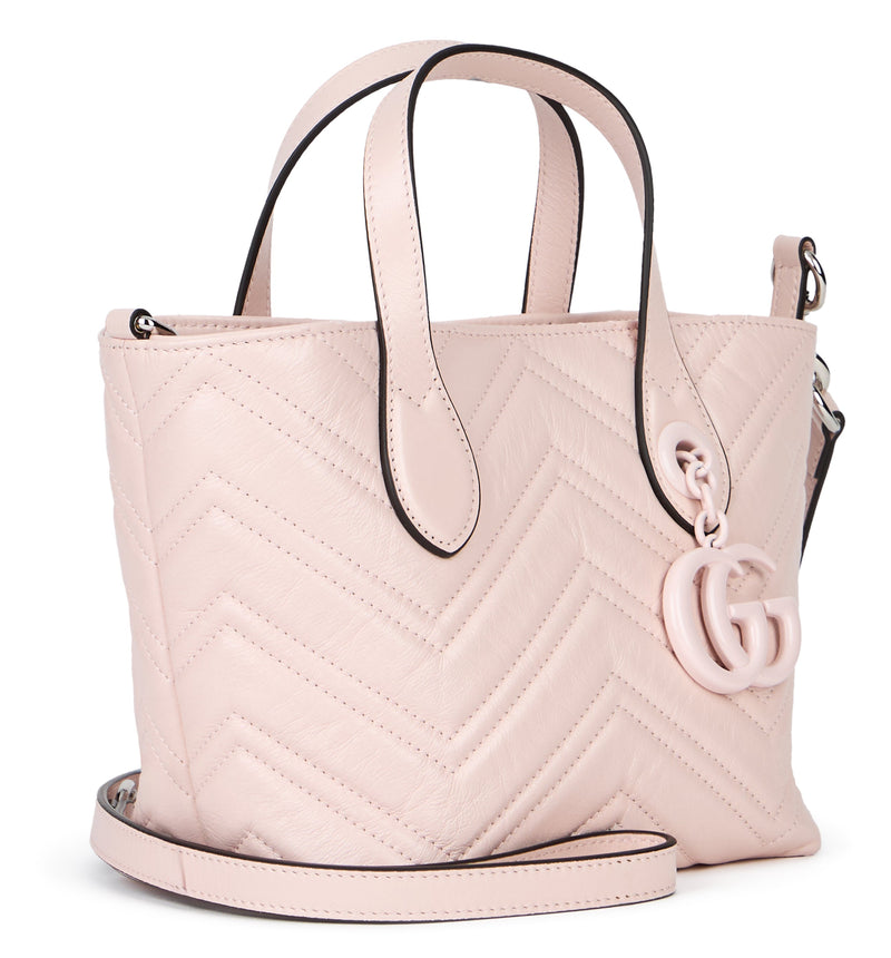 Gucci Shoulder Bag — Pink Calf Skin