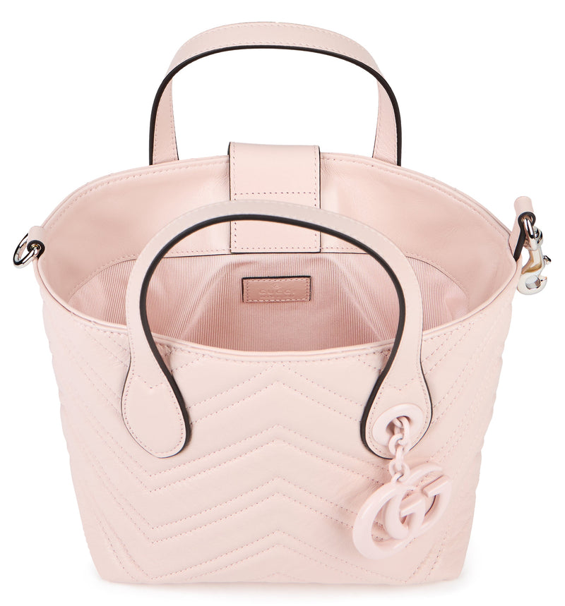 Gucci Shoulder Bag — Pink Calf Skin