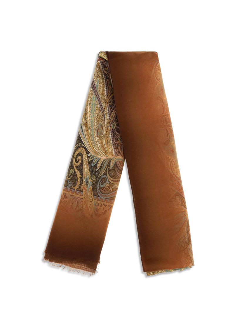 Etro Orfeo Scarf — Orange Modal Scarfs