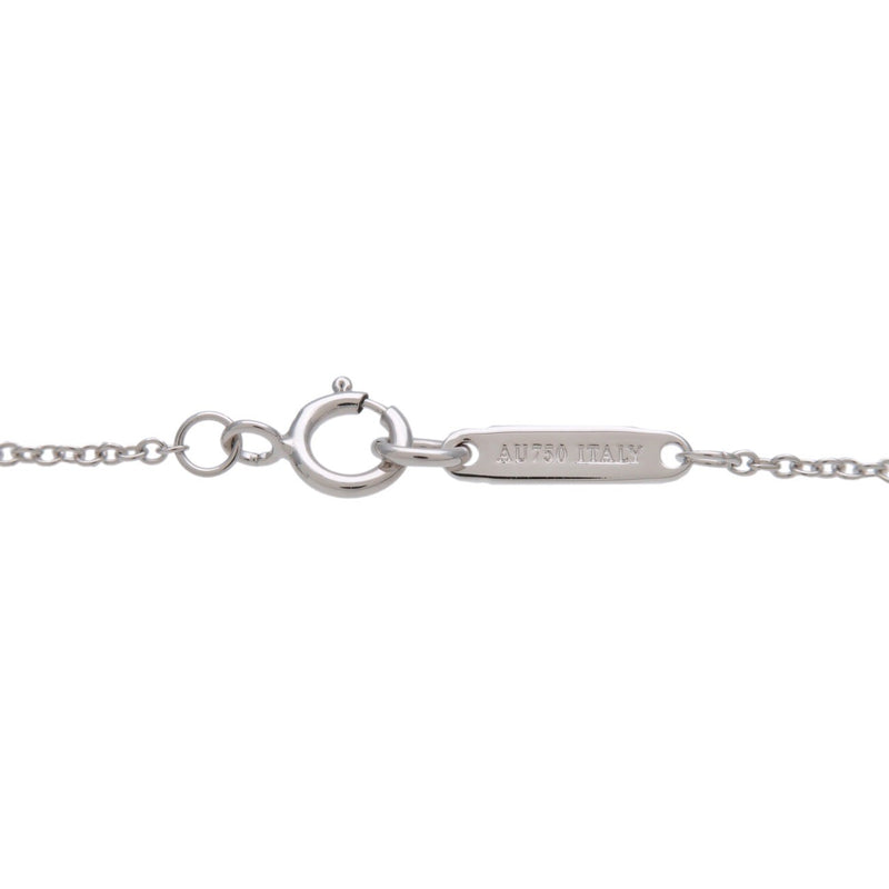 Tiffany & Co. Atlas Circle Pendant 18k White Gold With Diamonds Silver White_gold Bijoux
