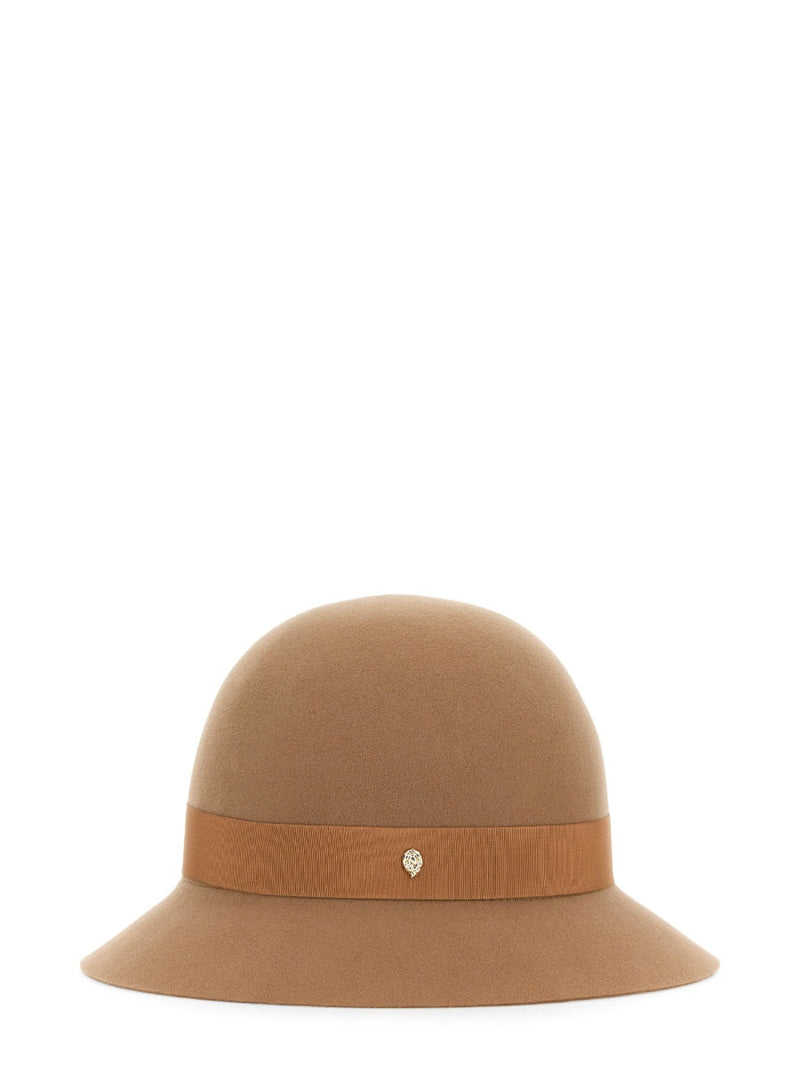 Helen Kaminski Merino Wool Winter Hat — Beige Main