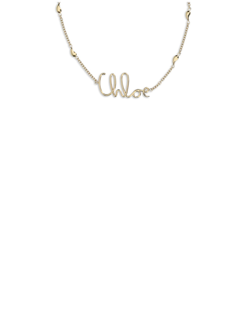 Chloé Necklace — Gold Brass Necklaces