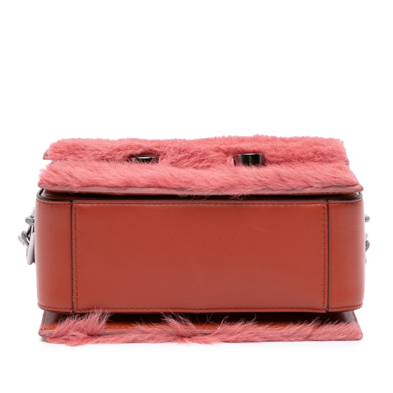 Shearling Chain Crossbody - Image 3