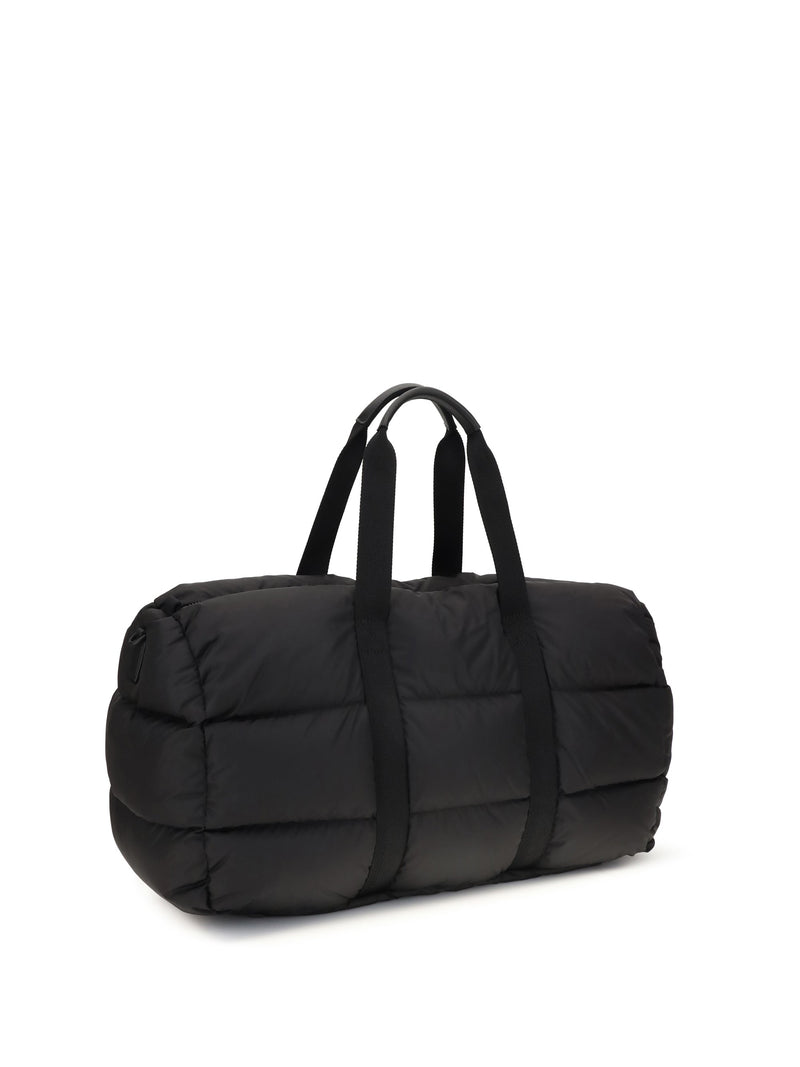 Moncler Caradoc Duffle Bag — Black Polyester