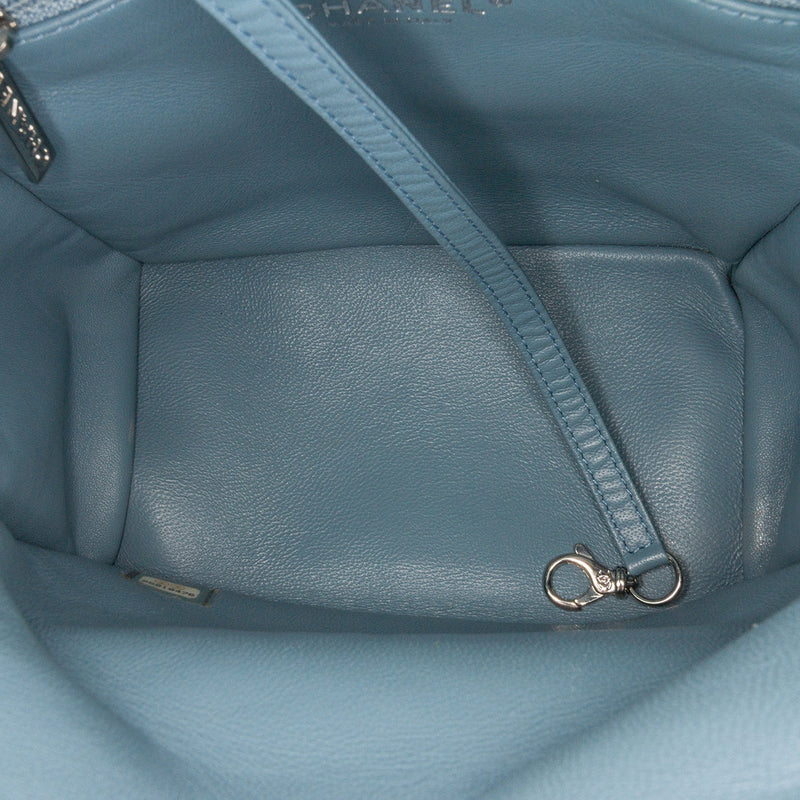 Mini Sequins and Lambskin Waterfall Backpack - Image 4