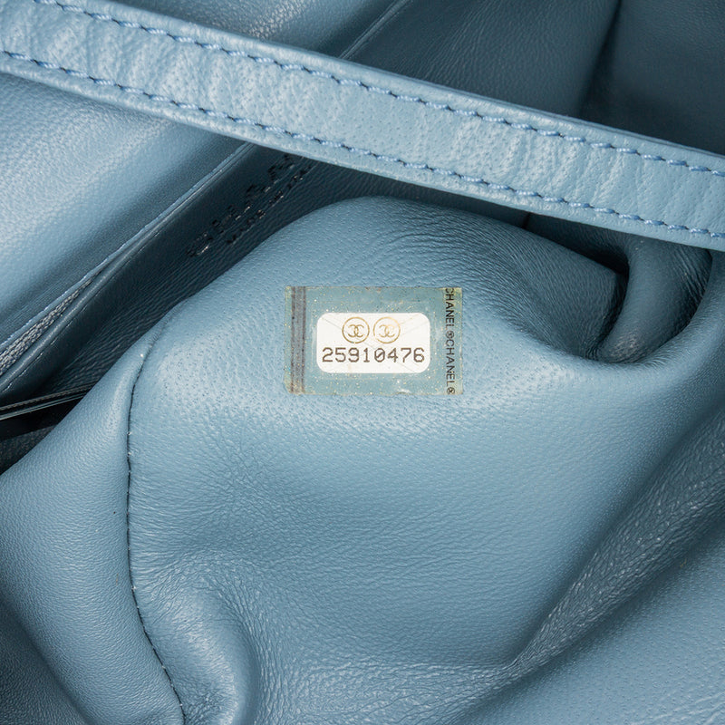 Mini Sequins and Lambskin Waterfall Backpack - Image 6