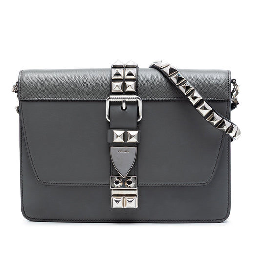 City Calf and Saffiano Elektra Crossbody - Image 1