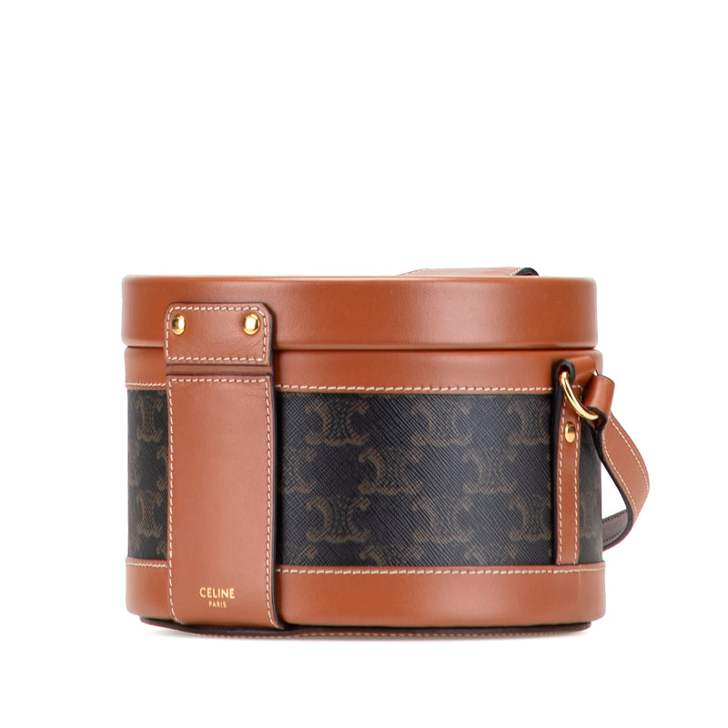 Medium Triomphe Coated Canvas Tambour Crossbody - Image 2