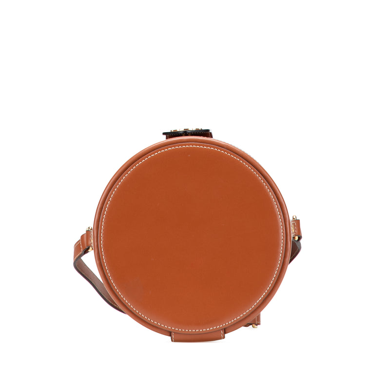 Medium Triomphe Coated Canvas Tambour Crossbody - Image 3