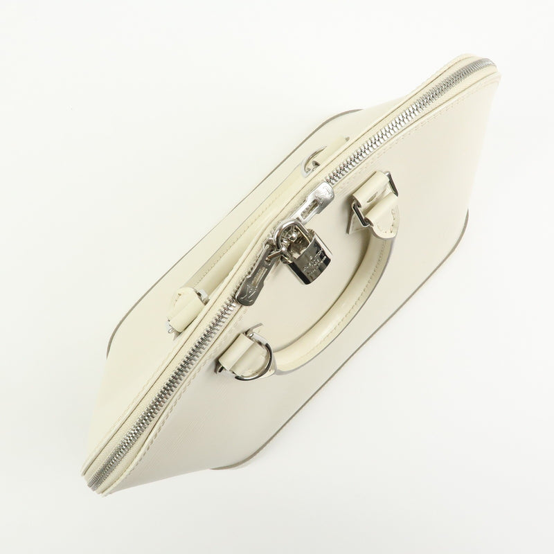 Louis Vuitton Alma Epi Leather White Bag