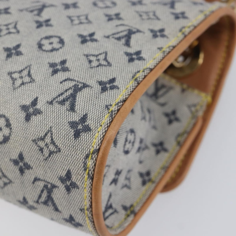 Louis Vuitton Camille Mini Lin Blue Canvas Bag