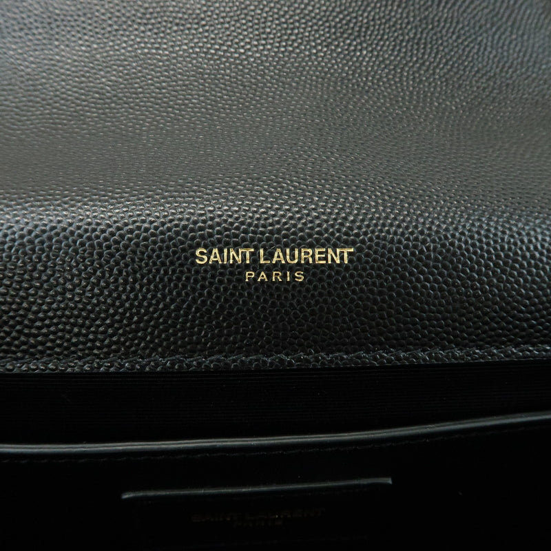 Saint Laurent Classic Monogram Leather Black Bag