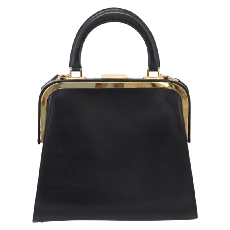 Christian Dior Shoulder Leather Black Bag