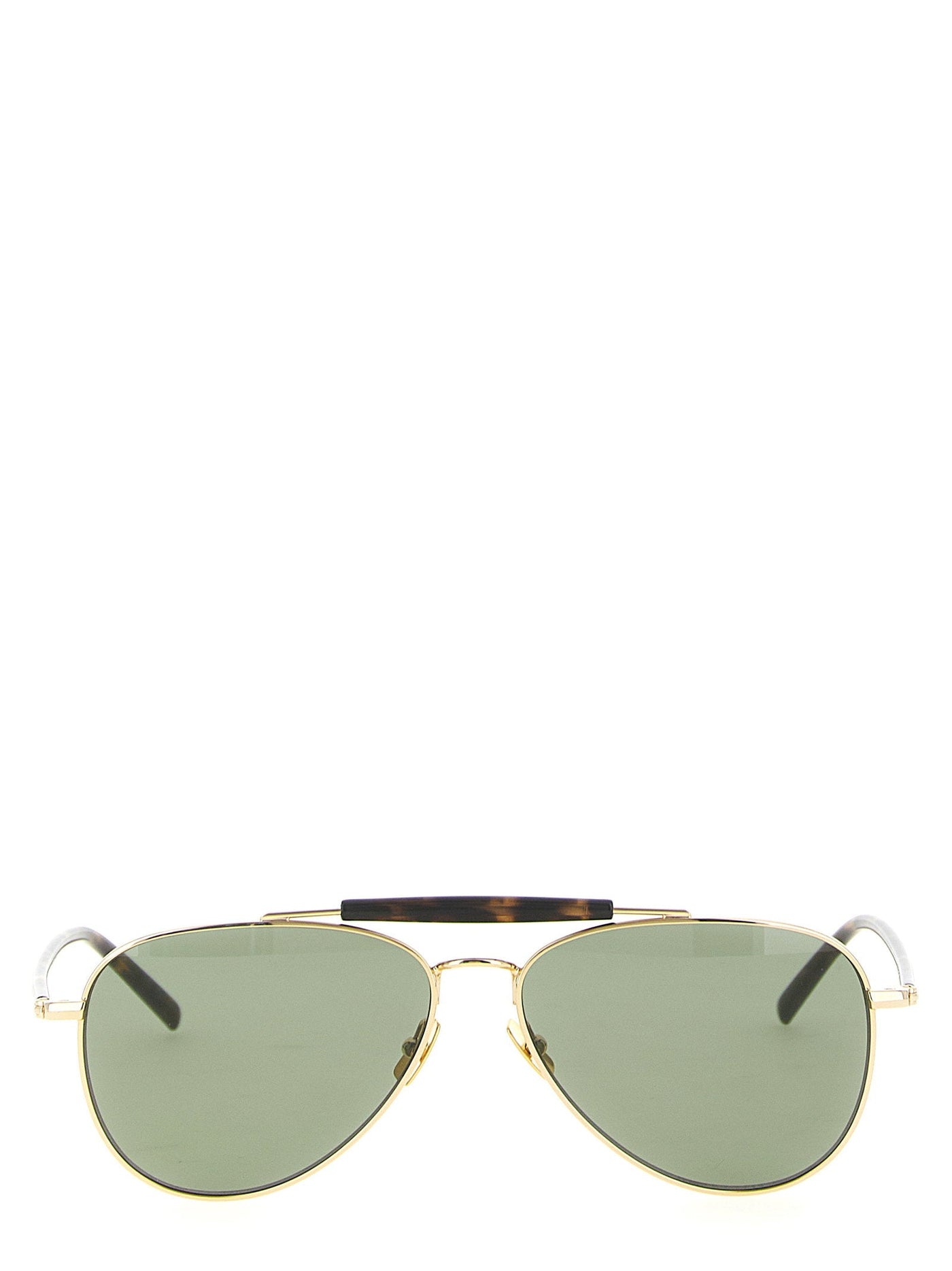Saint Laurent Sl Sunglasses — Gold Metal Frame