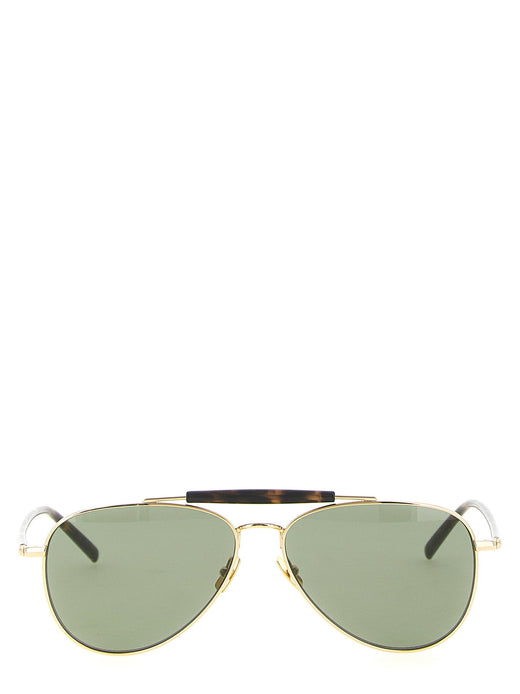 Saint Laurent Sl Sunglasses — Gold Metal Frame