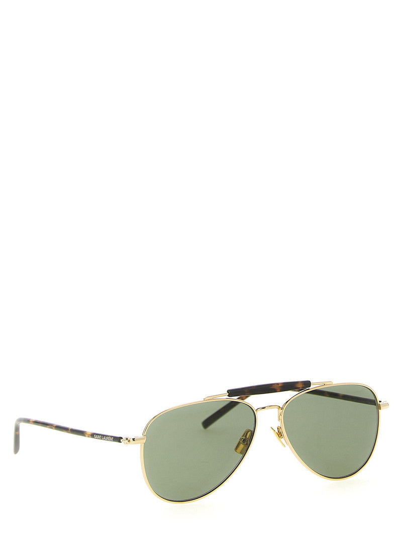 Saint Laurent Sl Sunglasses — Gold Metal Frame