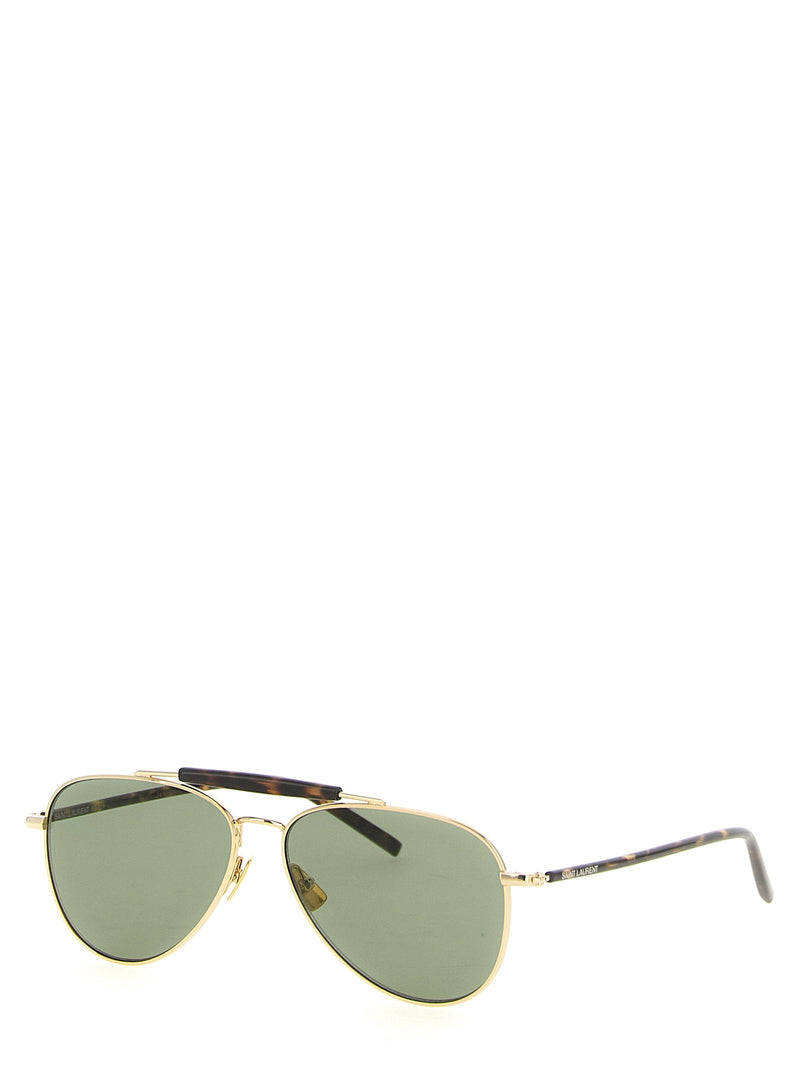 Saint Laurent Sl Sunglasses — Gold Metal Frame