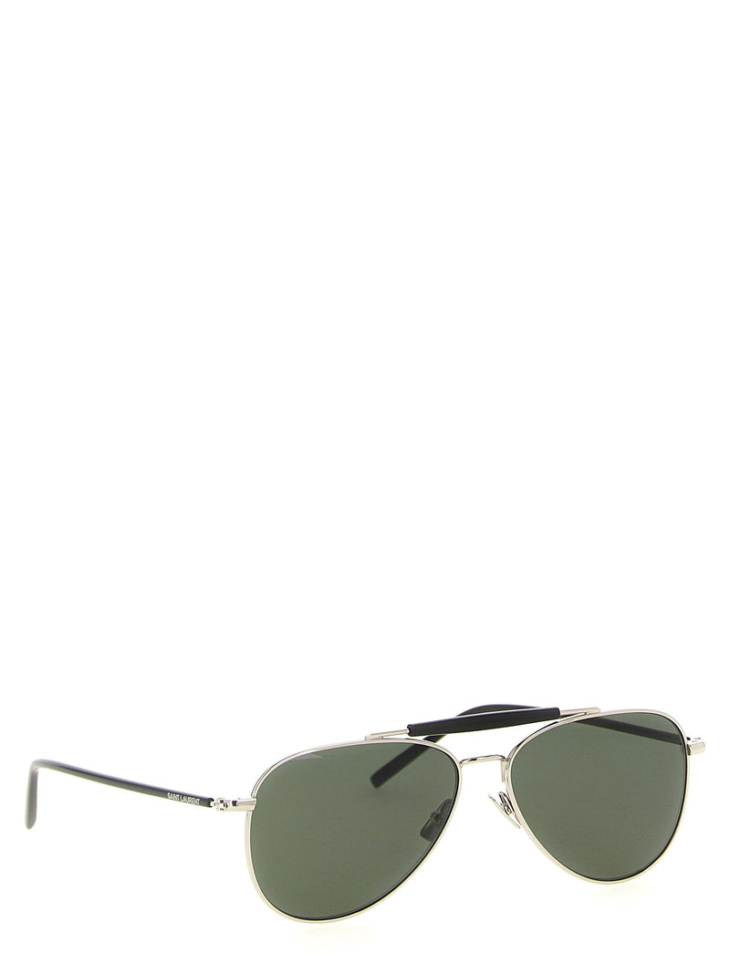 Saint Laurent Sl Sunglasses — Silver