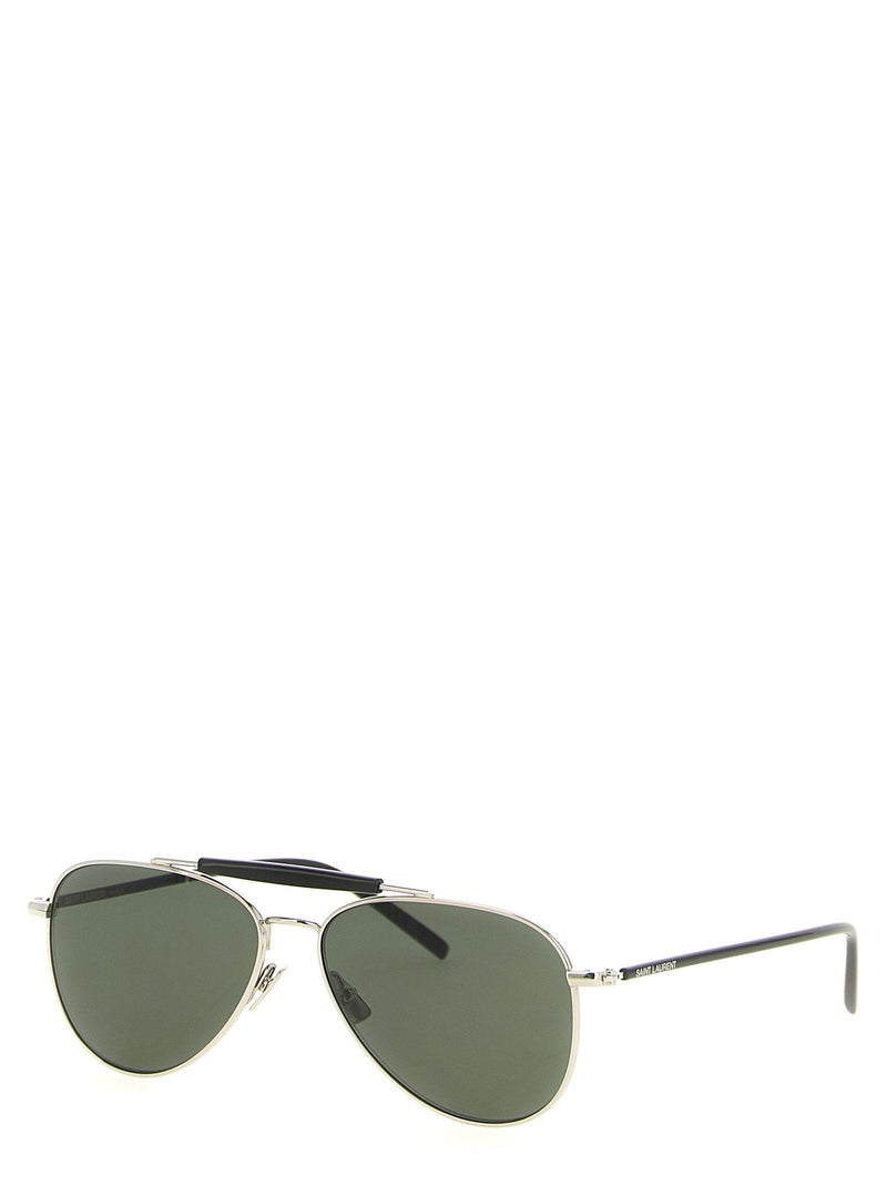 Saint Laurent Sl Sunglasses — Silver