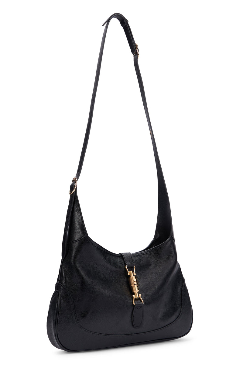 Gucci Shoulder Bag — Black Leather
